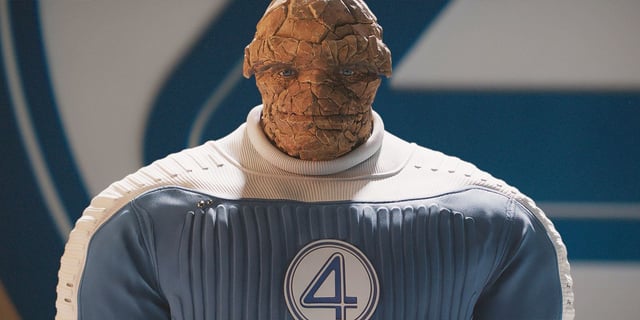 Ebon Moss-Bachrach as The Thing in The Fantastic Four: First Steps 