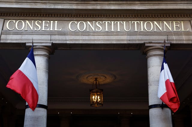 A view of the Constitutional Council (Conseil Constitutionnel) building in Paris, France, March 17, 2025. REUTERS/Abdul Saboor/File Photo