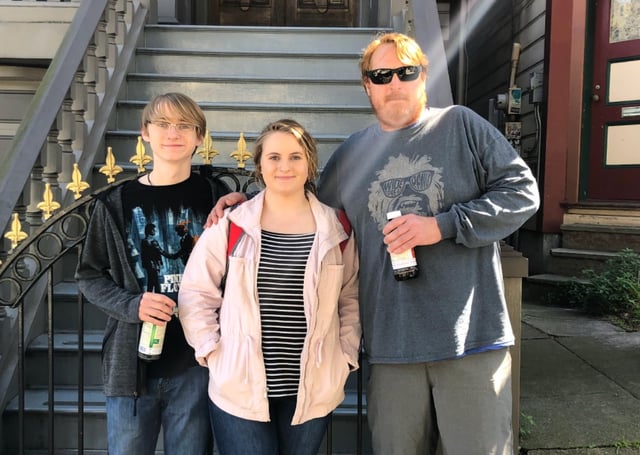 Fred Cothard (right), 54, a longtime Deadhead, collapsed and died while dancing during Dead &amp; Company’s final set on Sunday — the third night of the band’s 60th anniversary run — according to his family.