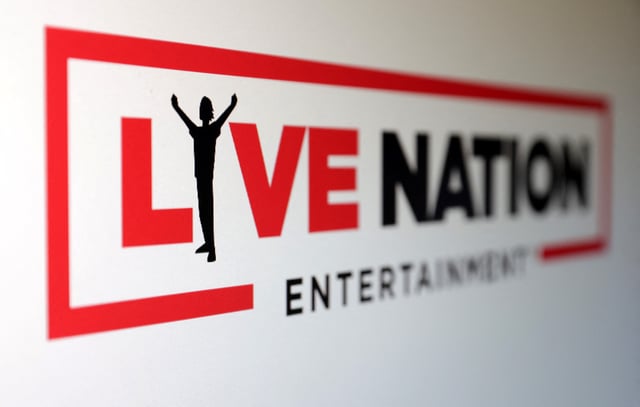 Live Nation Entertainment logo is seen in this illustration taken May 23, 2024. REUTERS/Dado Ruvic/Illustration/ File Photo