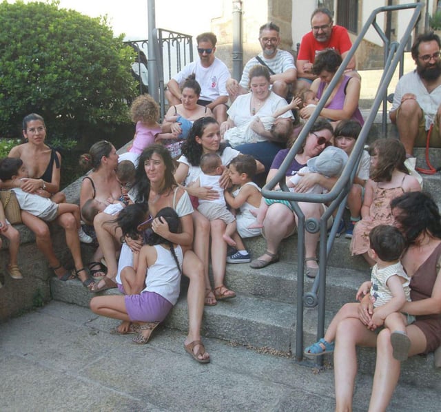 La ‘tetada’ de Ourense se sobrepuso al calor.