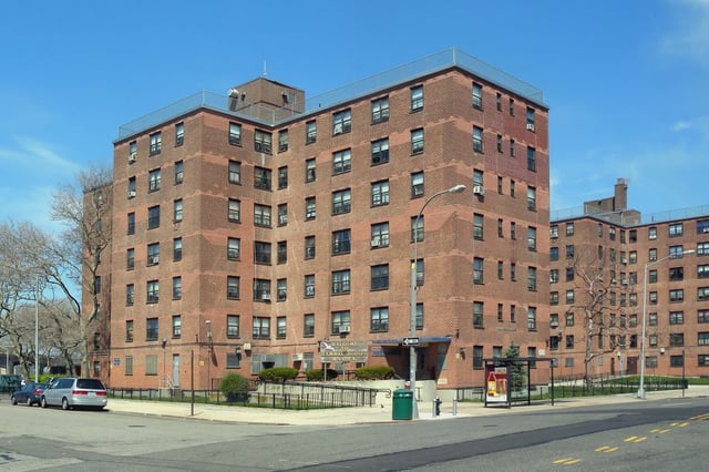 NYCHA's Hammel Houses in the Rockaways.