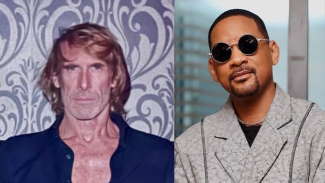 Michael Bay (left) dropped out of Fast and Loose over irreconcilable differences with Will Smith (right). 