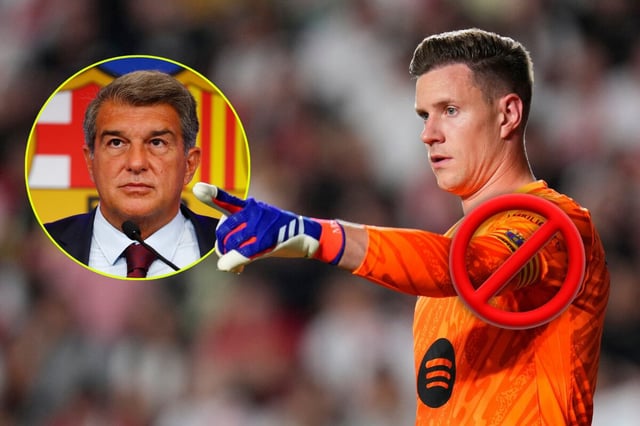El alemán perdió la capitanía del primer equipo del Barca.