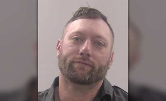 Shaun M. Boker was taken into custody by the Portsmouth Police Department, following a brief standoff in the City of Portsmouth. (Chesapeake Police Department)
