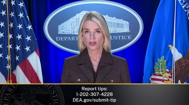 Trump, Pam Bondi Offer $50 Million Reward for Capture of Venezuelan Leader Nicolás Maduro