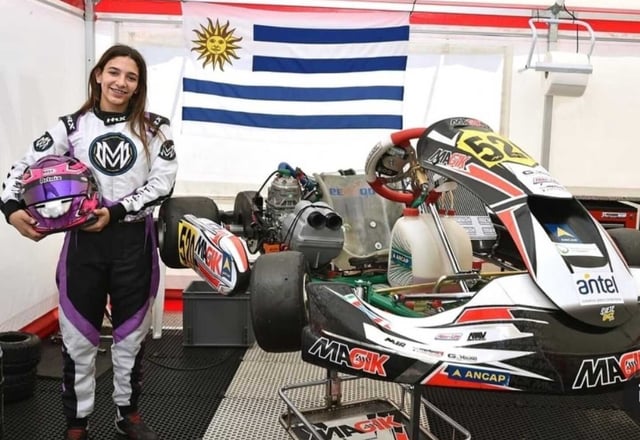 Falleció Matilde Itzcovich, una promesa del karting a los 16 años (Gentileza)