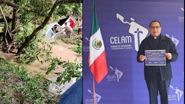La comunidad eclesiástica, junto con los pobladores del sur de Veracruz, lloran la pérdida de un pastor entregado, cuya vida fue truncada por la fuerza de la naturaleza.
