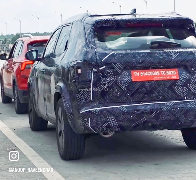 New Nissan SUV Spied