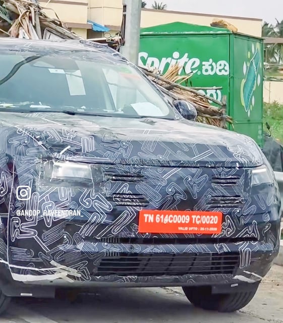 New Nissan SUV Spied
