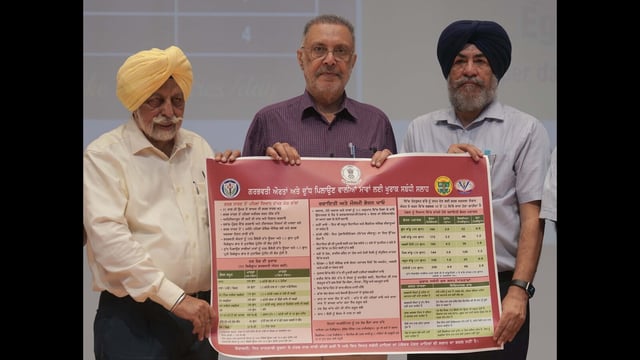 The advisory, unveiled in Ludhiana on Thursday by state health minister Dr Balbir Singh, is the outcome of a joint study conducted by Punjab Agricultural University (PAU), Guru Angad Dev Veterinary and Animal Sciences University (GADVASU) and Dayanand Medical College and Hospital (DMCH). (HT)