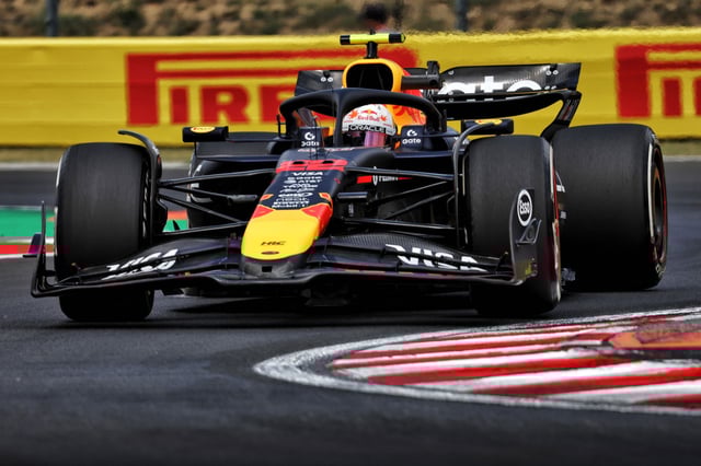 Yuki Tsunoda during the Formula 1 Hungarian Grand Prix. Image: Bearne / XPB Images