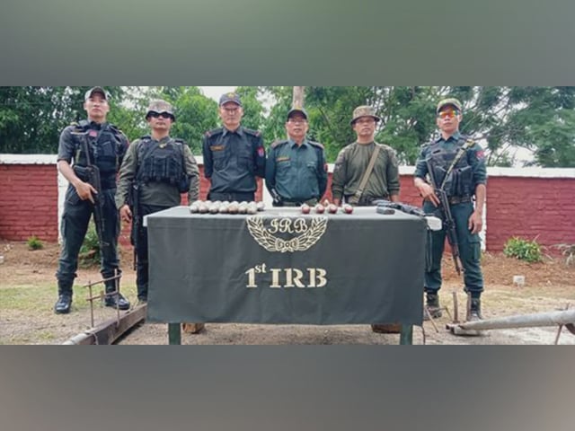Manipur police recover arms, ammunition; 2 cadres arrested