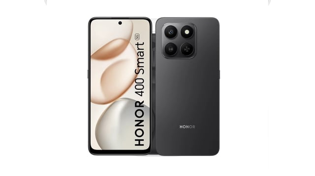 Honor 400 Smart 5G is listed in black and grey colour options