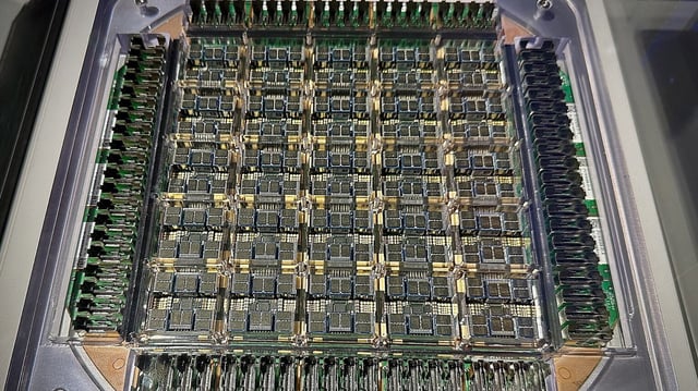 Tesla Dojo Supercomputer Tile.