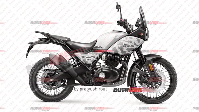 Royal Enfield Himalayan 650 Render