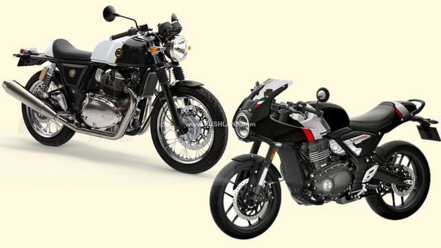 Thruxton 400 vs RE COntinental GT 650
