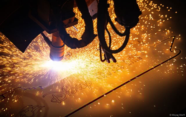 Meyer Werft DCL S723 Steel Cutting 20250808