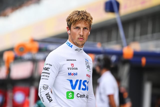 Liam Lawson of New Zealand and Visa Cash App Racing Bulls looks on during the F1 Grand Prix of Hungary at Hungaroring on August 03, 2025 in Budapest, Hungary.