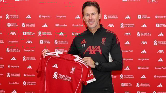 Gareth Taylor Liverpool unveiling 2025