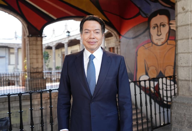 El secretario de Educación, Mario Delgado enfatiza las ventajas del nuevo Sistema Nacional de Bachillerato que entra en vigor en el ciclo escolar que inicia el próximo 1º de septiembre