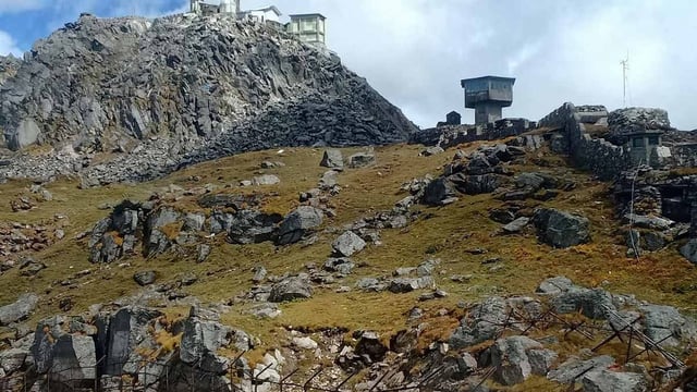 Representational image | File photo of the Chinese post at Nathu La in Sikkim | Snehesh Alex Philip | ThePrint