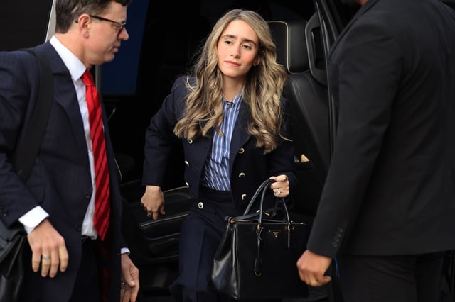 Amesty and Brad Bondi at the federal court in Orlando, Florida, in February.