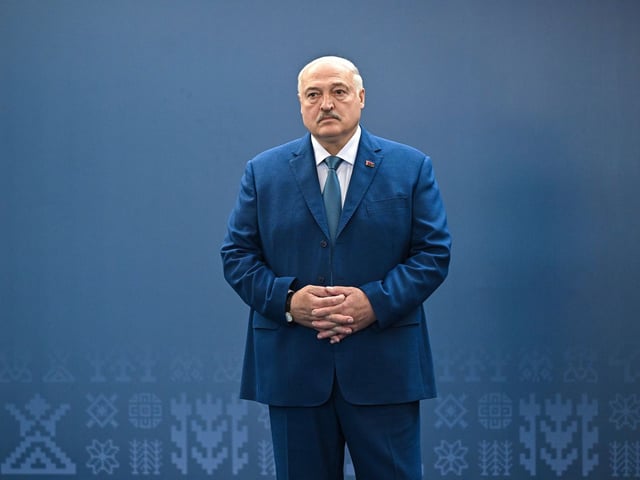 Der belarussische Machthaber Alexander Lukaschenko