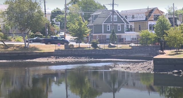 Low water levels in Halifax-area.