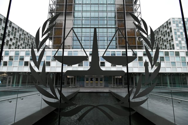 The International Criminal Court building is seen in The Hague, Netherlands, January 16, 2019. REUTERS/Piroschka van de Wouw/File Photo