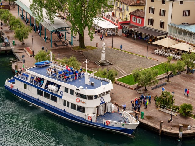Ausflugsschiffe auf dem Gardasee sorgen für Probleme (Archivbild)  