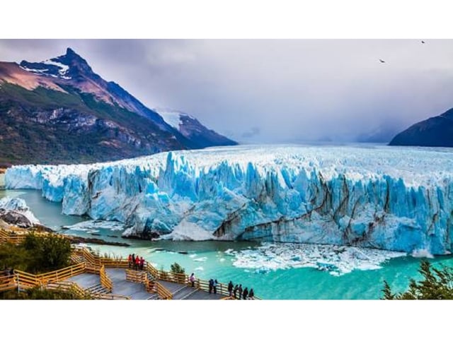 Alertan por el deshielo del glaciar Perito Moreno (Archivo).