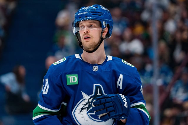 Elias Pettersson, Vancouver Canucks (Bob Frid-Imagn Images)