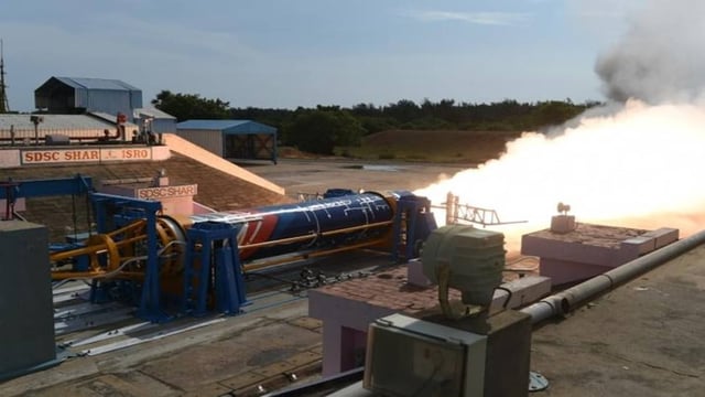 Skyroot Aerospace Successfully Tests Largest Private Rocket Stage In India | Image: ISRO