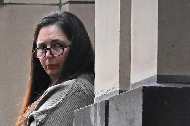 Erin Patterson, the woman accused of serving her ex-husband's family poisonous mushrooms, is photographed in Melbourne, Australia, on April 15, 2025.