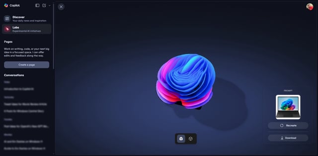 Copilot on Windows 11 now supports GPT-5, the latest model from OpenAI.