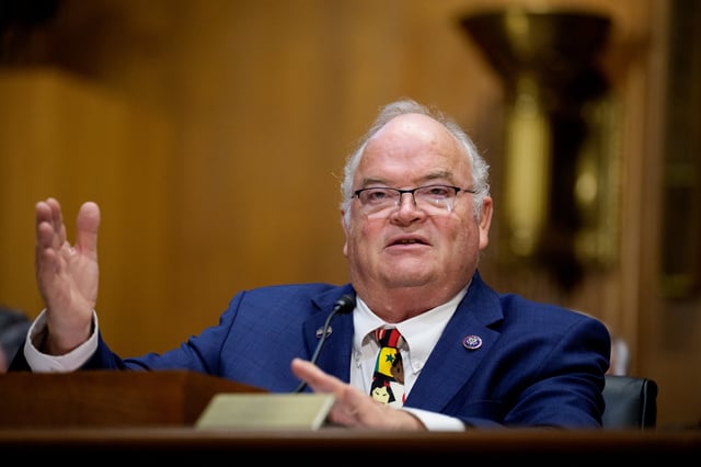 Billy Long during hearing on Capitol Hill on May 20, 2025.