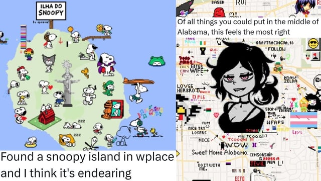 What Is 'Wplace?' The Viral 'Reddit Place' Copycat That Lets You Draw On The World Map Explained