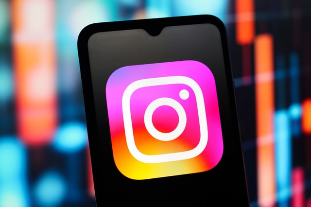 CANADA – 2025/07/20: In this photo illustration, the Instagram logo is seen displayed on a smartphone screen. (Photo Illustration by Thomas Fuller/SOPA Images/LightRocket via Getty Images)
