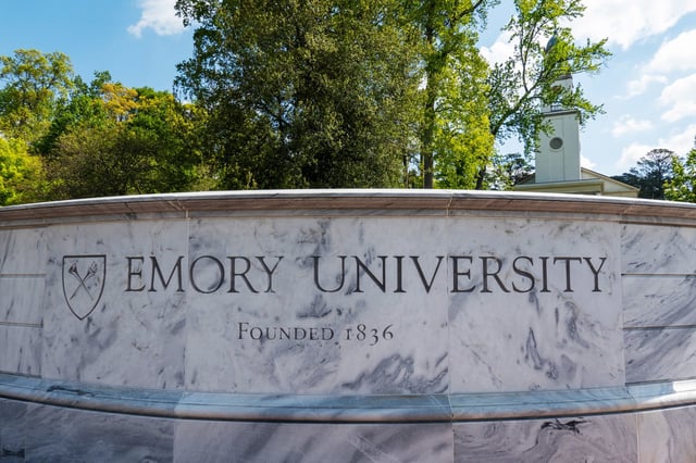 Emory University in Atlanta in 2023.