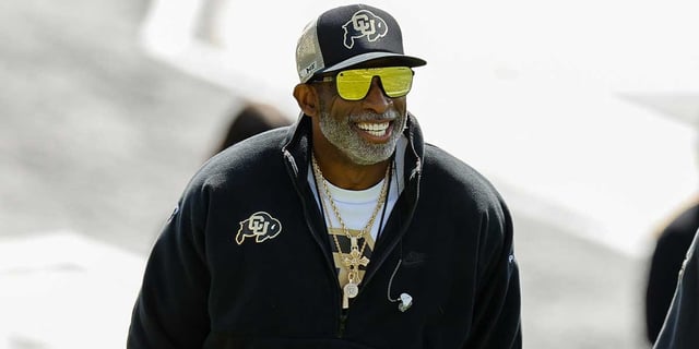 Colorado Buffaloes head coach Deion Sanders during the spring game at Folsom Field. Mandatory Credit: Isaiah J. Downing-Imagn Images