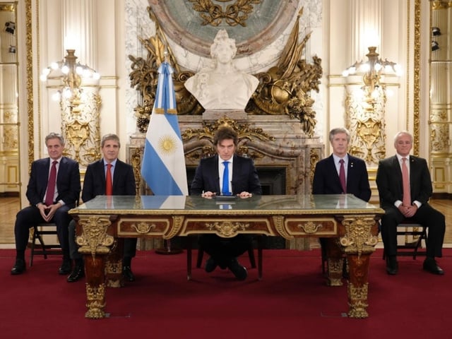 Javier Milei en Cadena Nacional, este 8/8/25