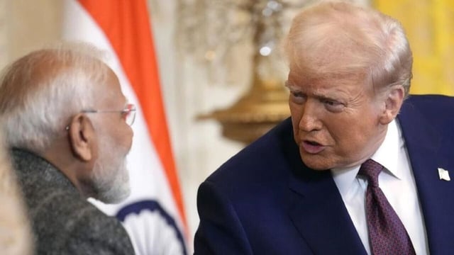  Donald Trump, en medio de tensiones comerciales tras la imposición de aranceles que afectan al sector textil indio.