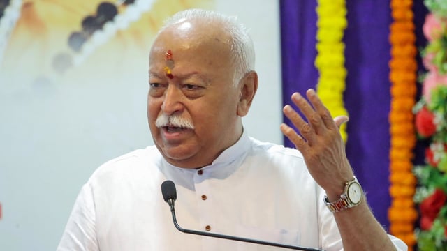 RSS chief Mohan Bhagwat said that India should share with everyone whatever good we have.