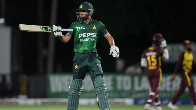 Nawaz remained unbeaten on 63 to help his side cross the finish line (Courtesy: AP)