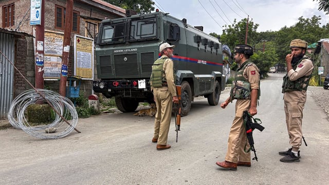 The officials said various police teams carried out searches at 26 locations across Kishtwar district.