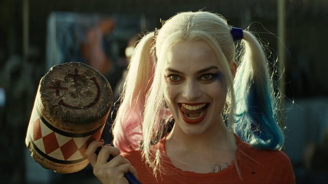 Margot Robbie owns it as Harley Quinn