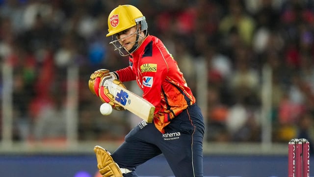 Punjab Kings' Priyansh Arya hit a century in DPL season 2