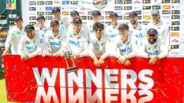 New Zealand Scripts History With Record Innings And 360 Run Win Over Zimbabwe In 2nd Test