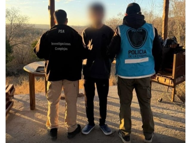 El &#34;llamador serial&#34; fue detenido en la provincia de Córdoba (X).